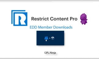Restrict Content Pro - EDD Member Downloads