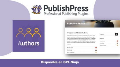 PublishPress: Multiple Authors