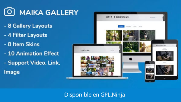 Maika – Gallery Plugin for WordPress