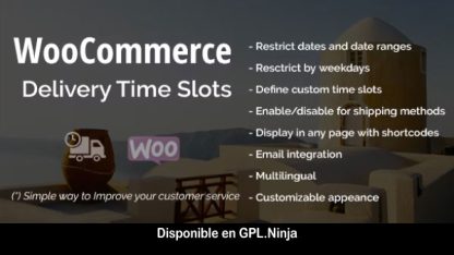 WooCommerce Delivery Slots
