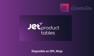 Jet Product Tables